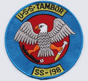 USS Tambor patch