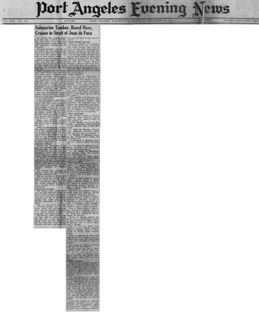 1945 newspaper